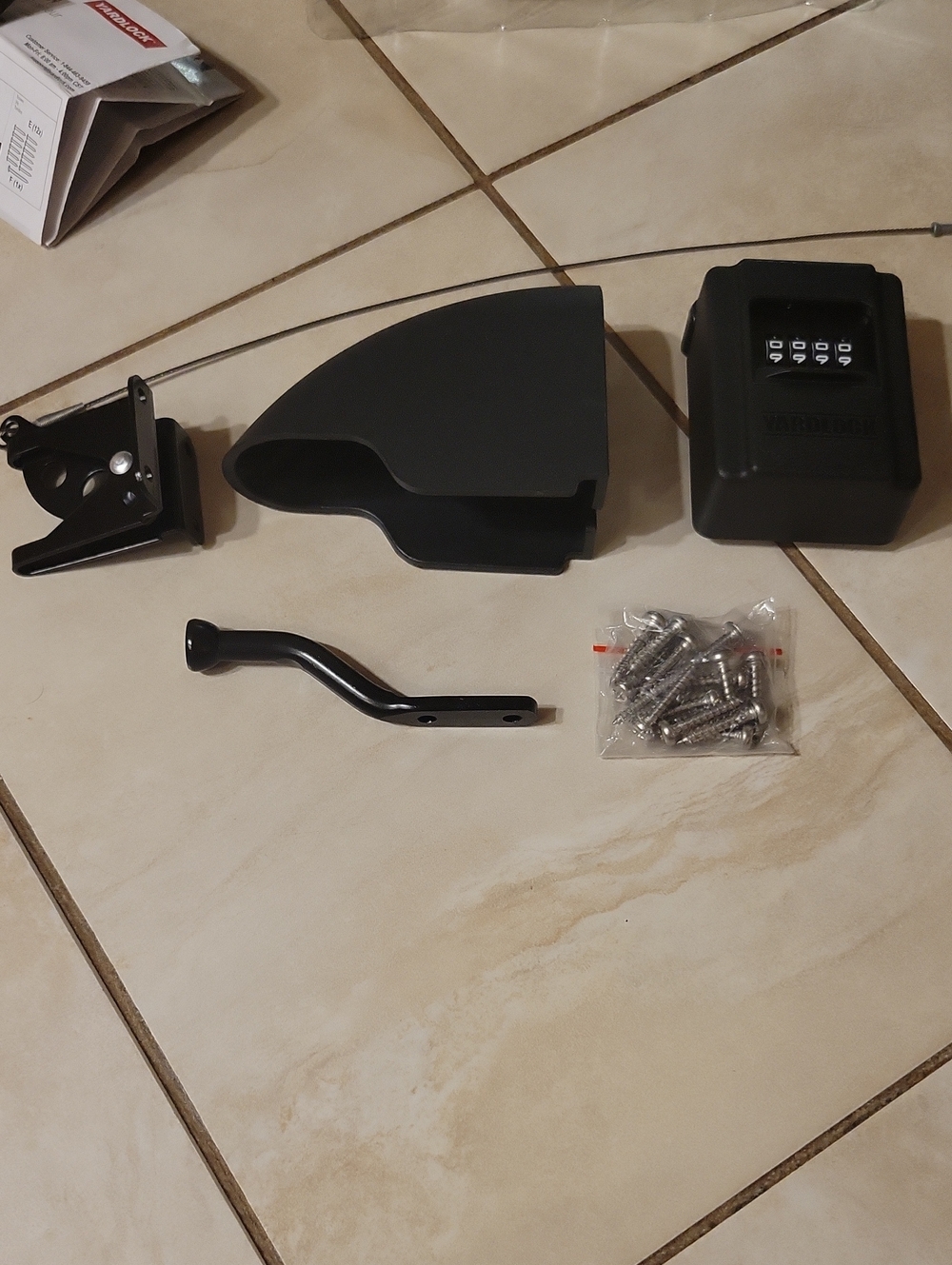 Yard Lock Gate Fence Lock Keyless